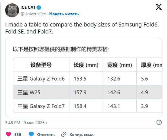 Будущее экранов: Galaxy Z Fold 7 с рамками, которые буквально исчезнут картинка Galaxy Z Fold 7