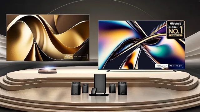 Hisense 2025: телевизоры с аудиофильским звучанием от Devialet