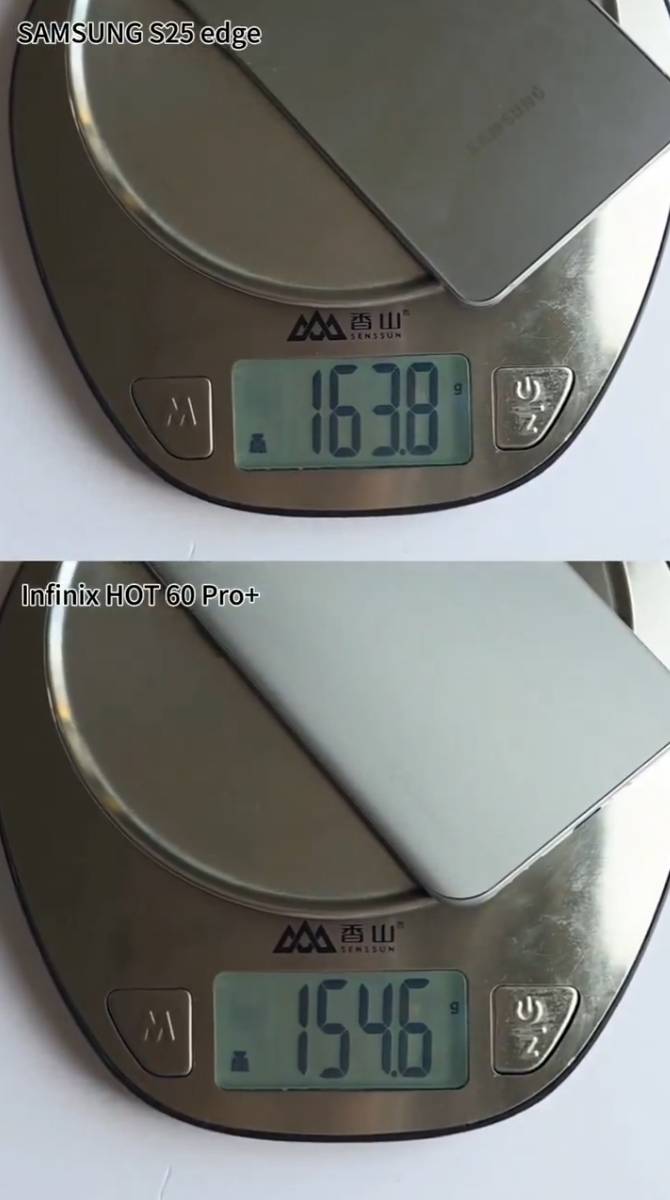 Infinix Hot 60 Pro+ бросает вызов Galaxy S25 Edge: легче и почти столь же тонкий картинка Infinix Hot 60 Pro