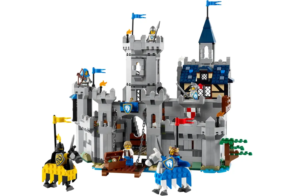 Лучший набор Lego в 2025 году: все новинки этого лета картинка Средневековый замок рыцаря на коне