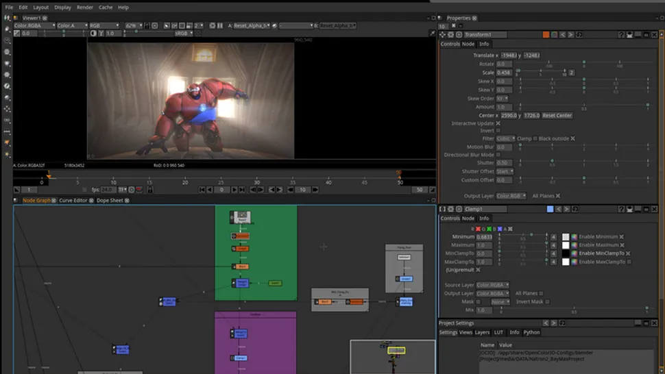 Лучшая альтернатива Adobe After Effects в 2025 году картинка Natron