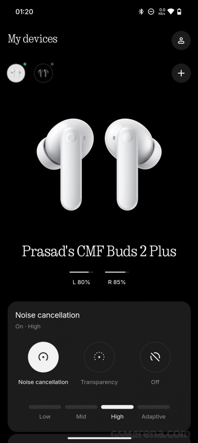 Nothing CMF Buds 2 Plus: обзор доступных наушников от Nothing картинка Nothing CMF Buds 2 Plus