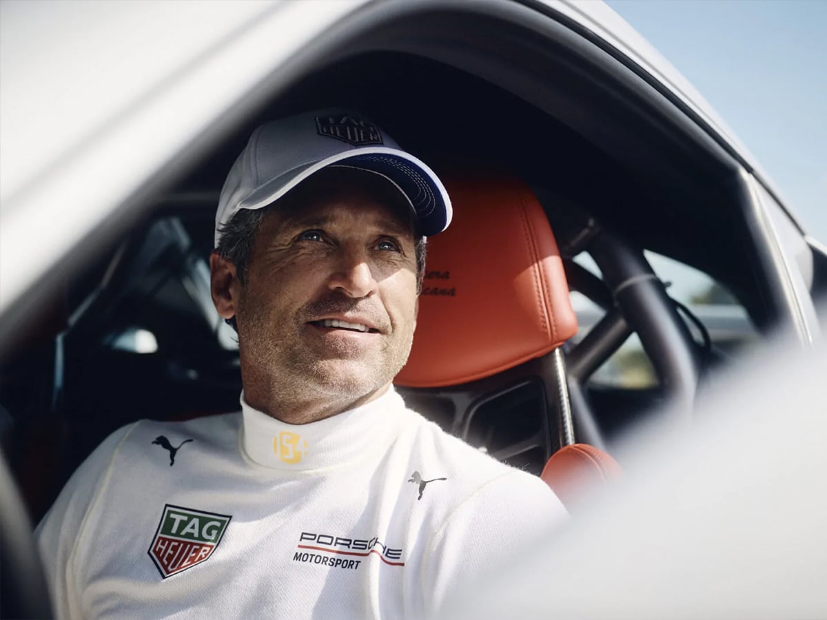 Патрик Демпси — новое лицо TAG Heuer Eyewear