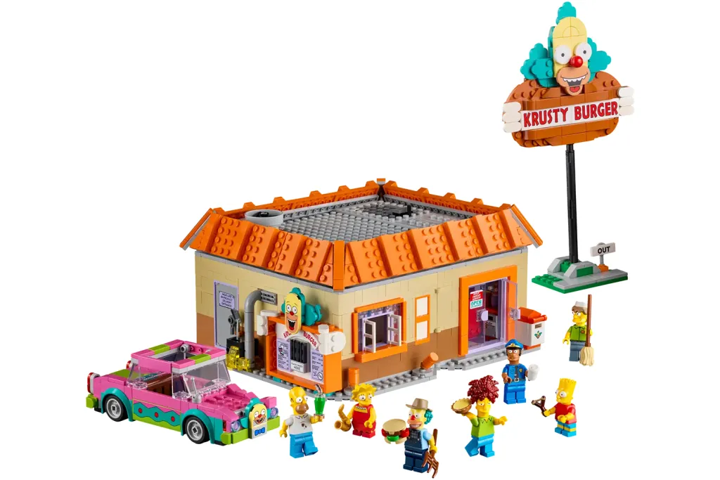 Лучший набор Lego в 2025 году: все новинки этого лета картинка «Симпсоны Красти Бургер»
