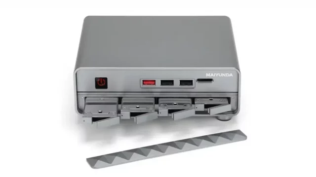 SZBOX M1 MINI Plus – этот крошечный NAS-сервер предлагает до 32 ТБ памяти SSD