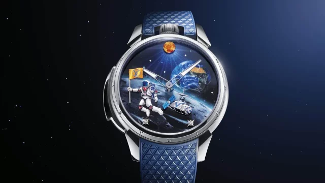 Новые часы с самураем и астронавтом Tambour от Louis Vuitton