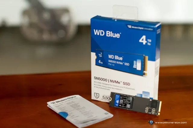 WD Blue SN5000 55