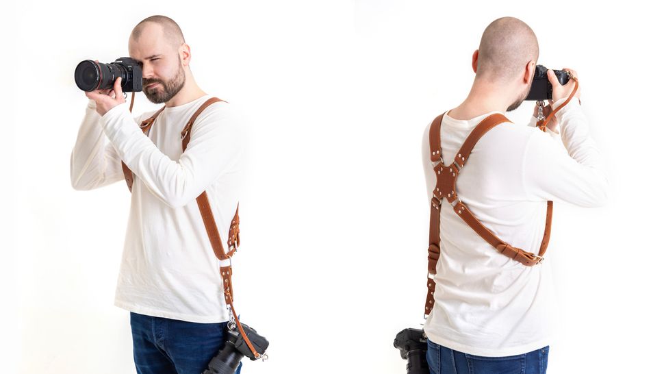 Надёжные ремни для фотоаппаратов на каждый день картинка Coiro Dual Harness Strap-2