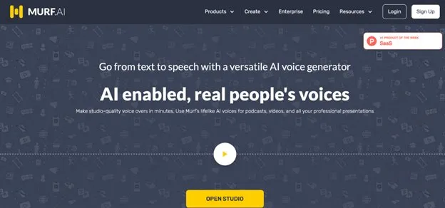 Искусственный интеллект: полезные сервисы и платформы картинка Murf.ai