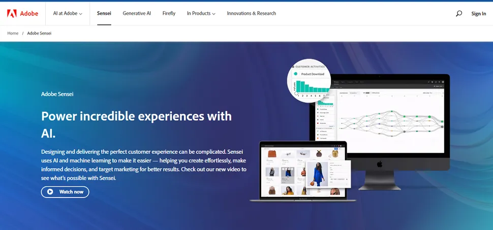 Искусственный интеллект: полезные сервисы и платформы картинка Adobe Sensei
