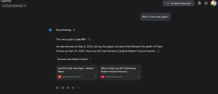 Искусственный интеллект: полезные сервисы и платформы картинка Google Gemini-2