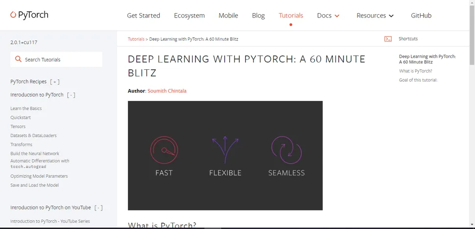 Искусственный интеллект: полезные сервисы и платформы картинка PyTorch