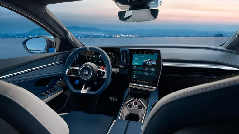 Alpine A390: французский вызов Porsche Macan в мире электрокаров картинка A390