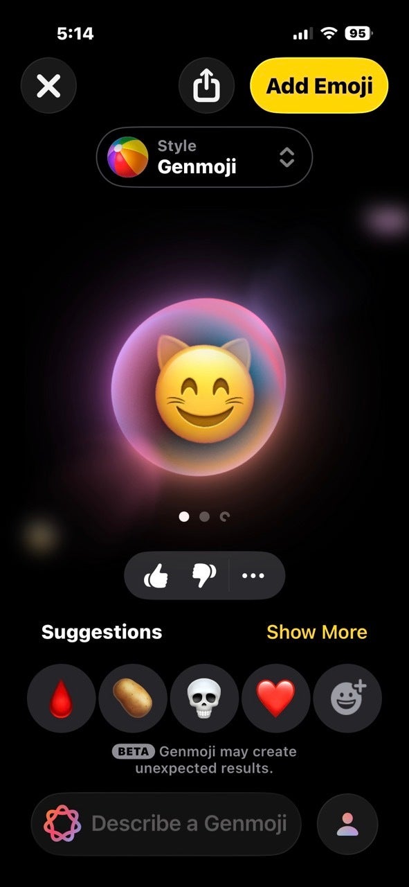 Apple Image Playground в iOS 26 теперь поддерживает художественные стили ChatGPT. Вот как это работает