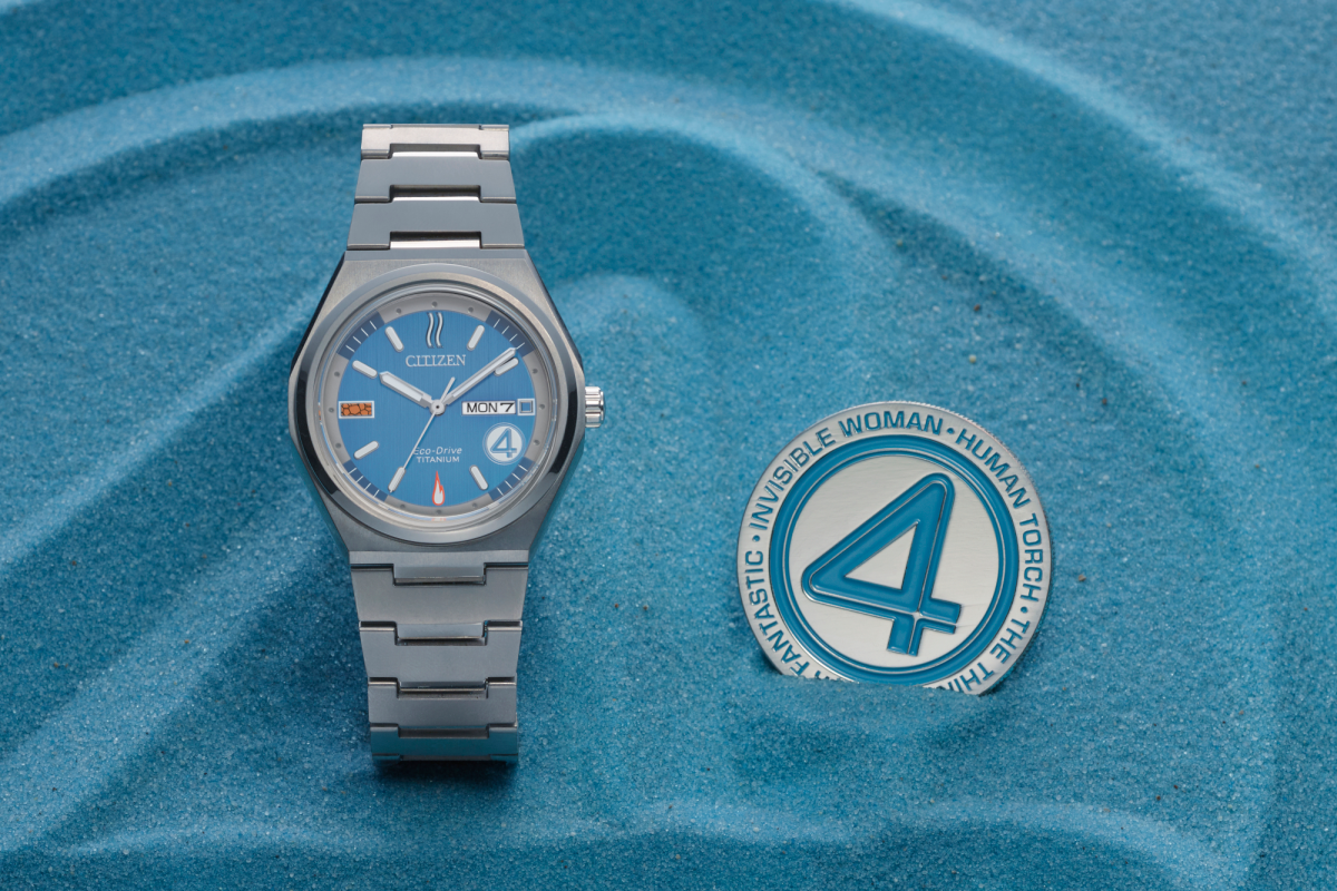 Часы Citizen с секретом: коллекционный шедевр по мотивам «Фантастической четвёрки»! фото