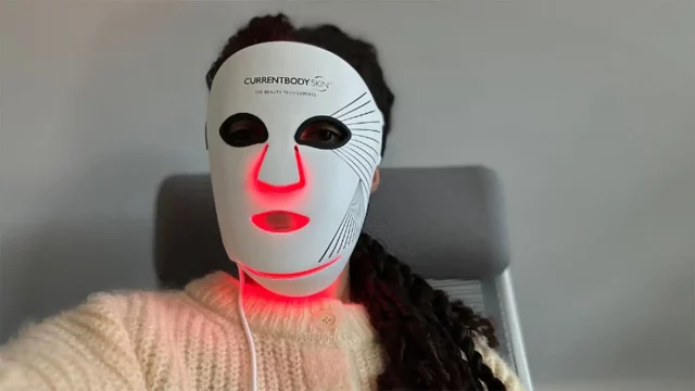 CurrentBody LED Light Therapy Face Mask