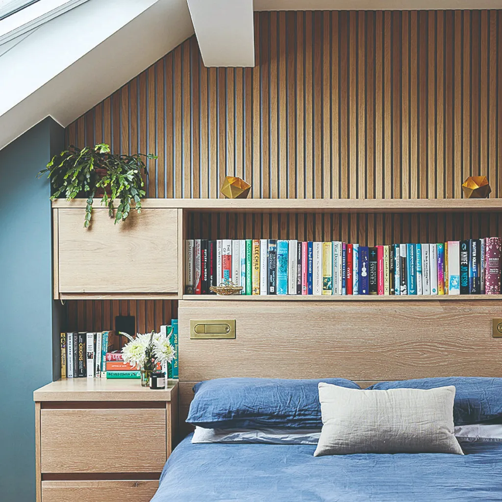 декор стен в спальне