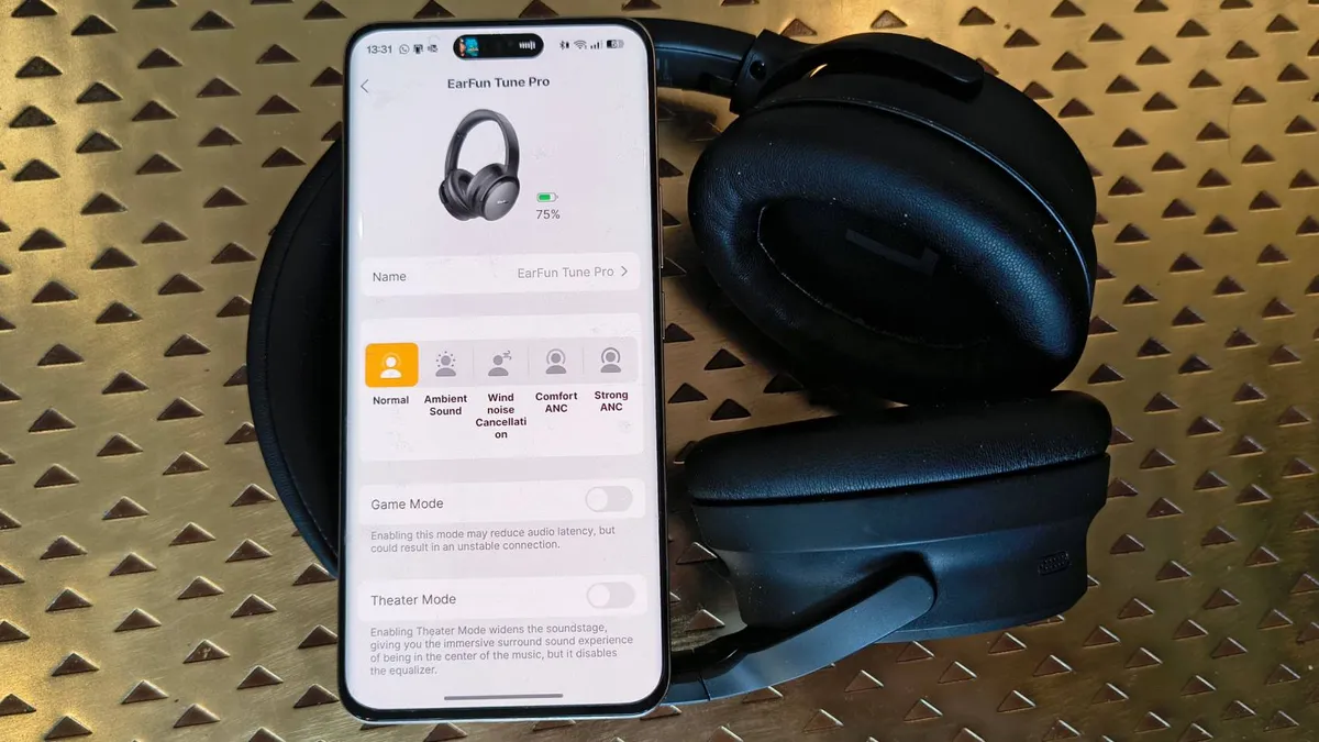Обзор наушников Earfun Tune Pro: долгая работа, плохой звук картинка Earfun Tune Pro