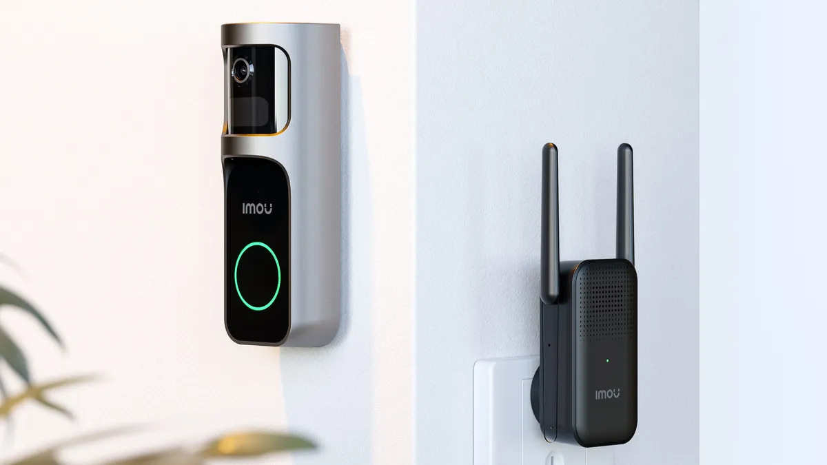 Видеодомофон IMOU Doorbell 2S с поворотной камерой и ИИ-детекцией картинка IMOU Doorbell 2S