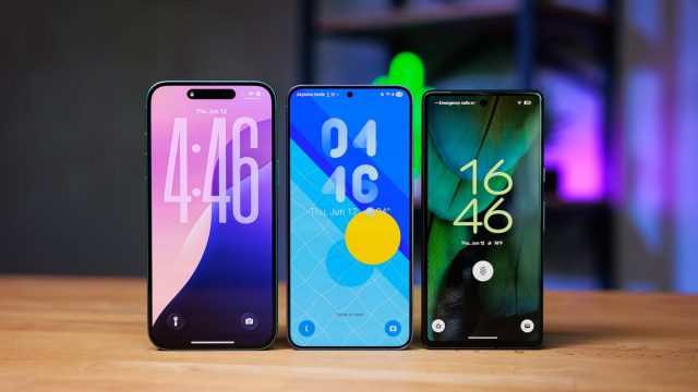 Мегавизуальное сравнение: iOS 26 от Apple против Android 16 от Google против One UI 7 от Samsung