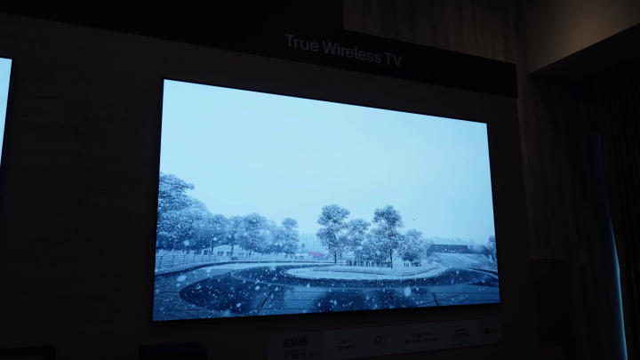 Беспроводной OLED-телевизор LG M5