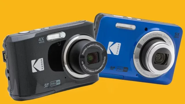 Kodak Pixpro FZ45 против FZ55