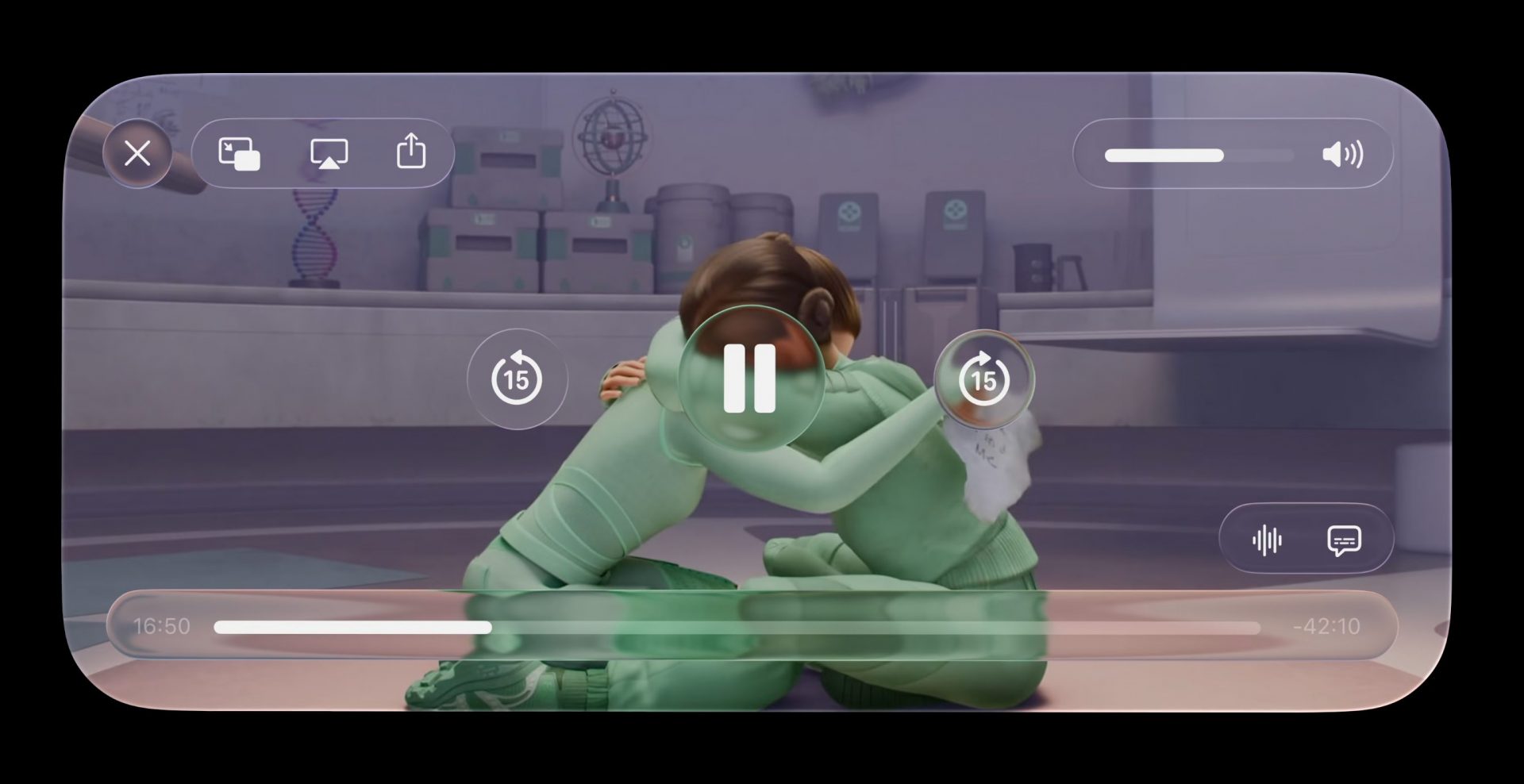 Liquid Glass в iOS 26 превратит экран iPhone в живую поверхность картинка Liquid Glass