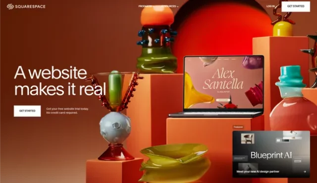 Лучшая альтернатива Squarespace в 2025 году