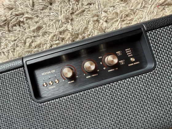 Обзор саундбара Marshall Heston 120: объемный звук и мощные басы фото