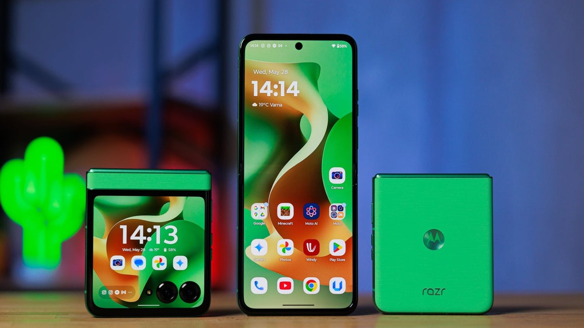 371788Motorola Razr: доступный складной смартфон с характером
