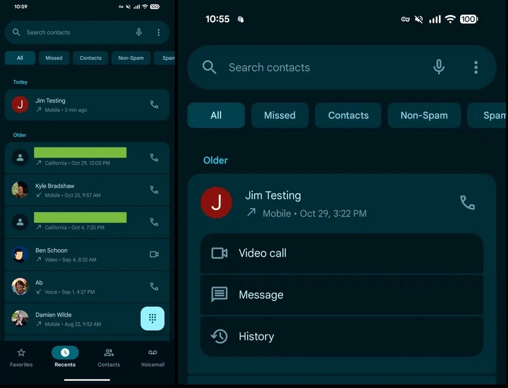 Google Phone не станет прежним: Google кардинально изменила дизайн