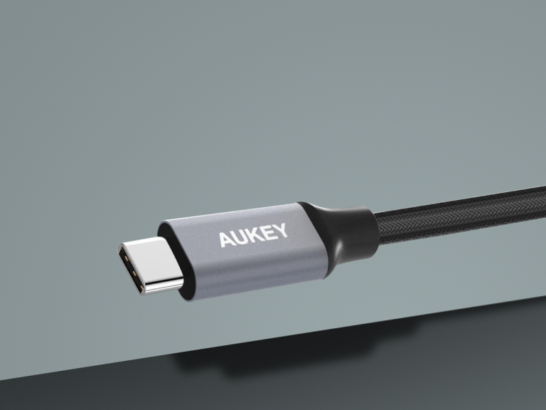 Плетеный кабель AUKEY USB-C