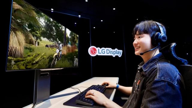 Новый игровой монитор с RGB Tandem OLED от LG