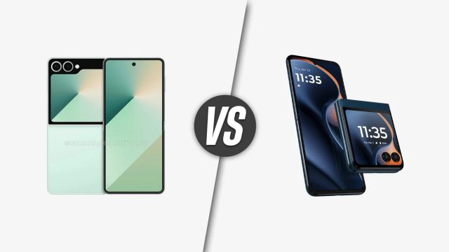 Galaxy Z Flip 7 FE против Motorola Razr (2025): какой телефон лучше?