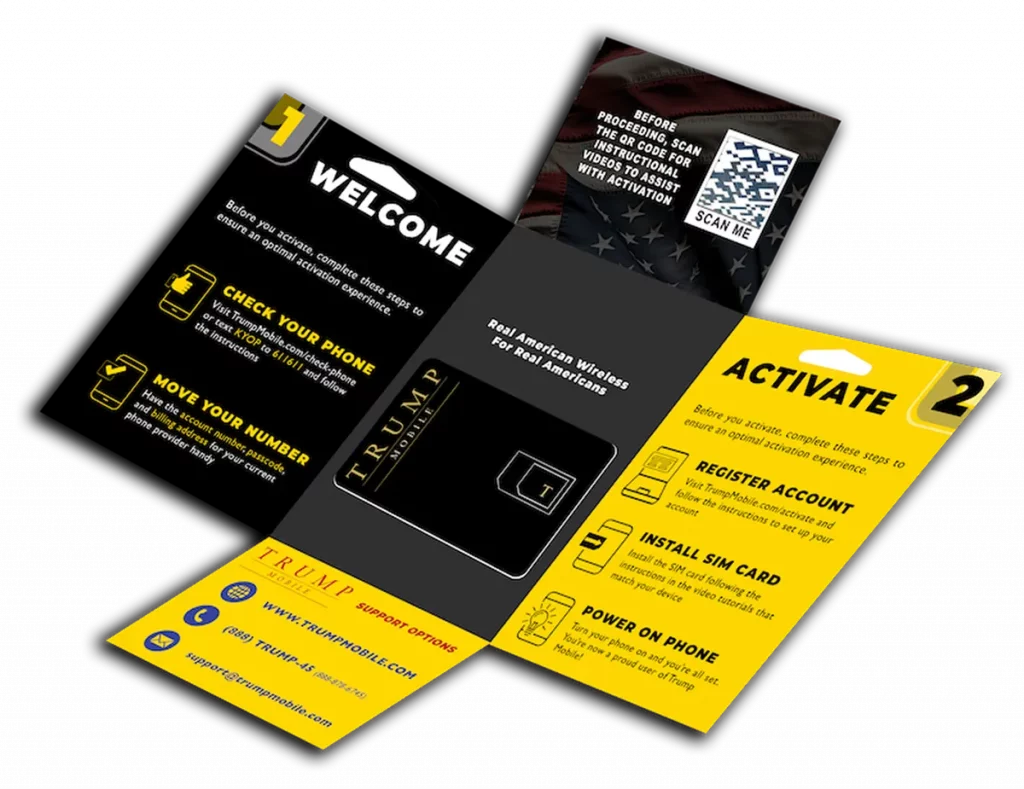 Трамп запускает свой «патриотичный» смартфон T1 за 40 тысяч рублей картинка T1