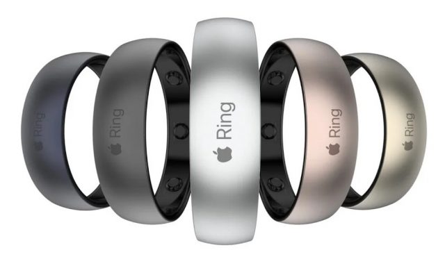Концепт умного кольца Apple