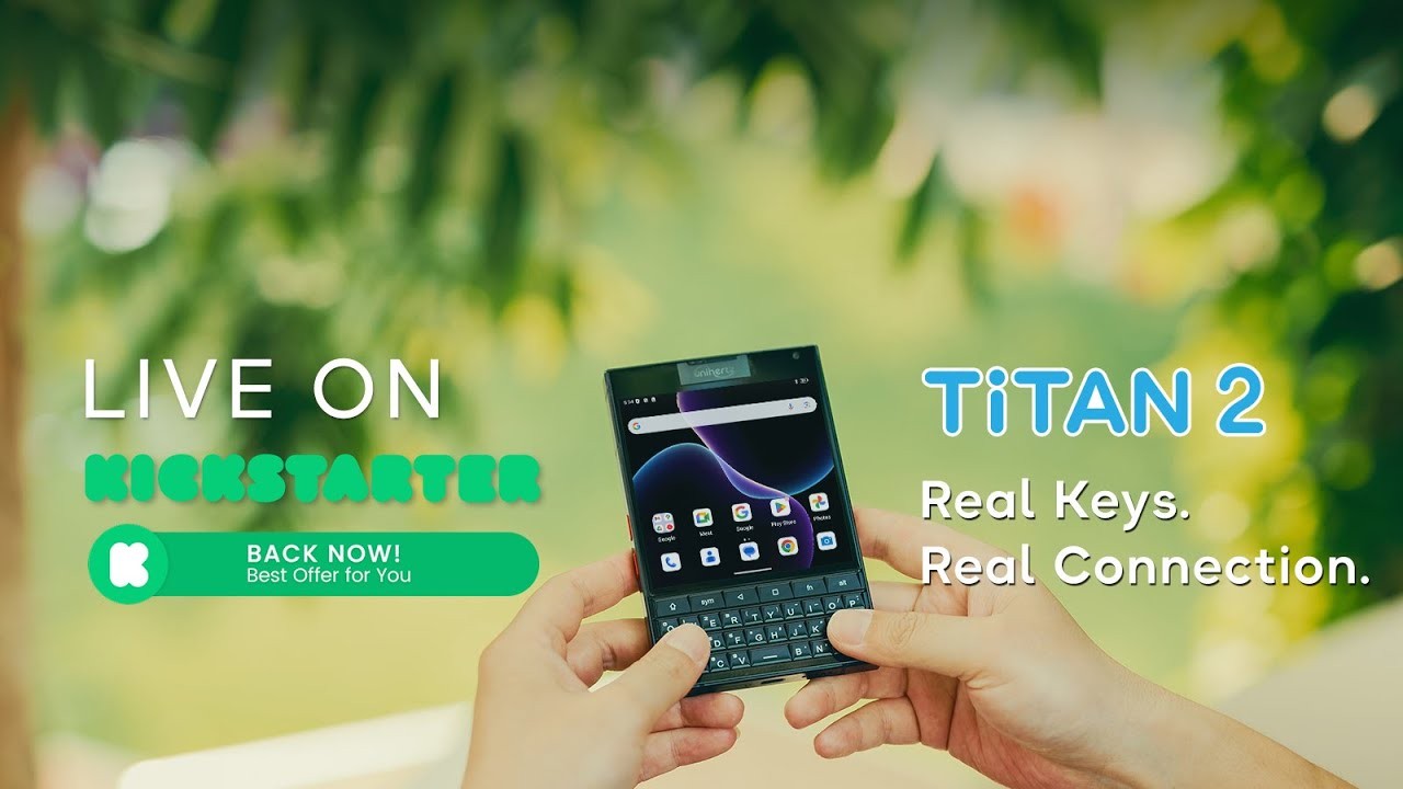 Unihertz Titan 2: возрождение смартфонов с QWERTY-клавиатурой