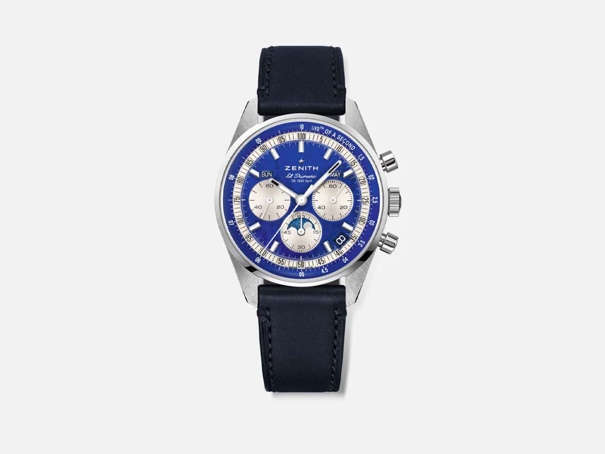 Zenith Chronomaster Original Triple Calendar Lapis Lazuli