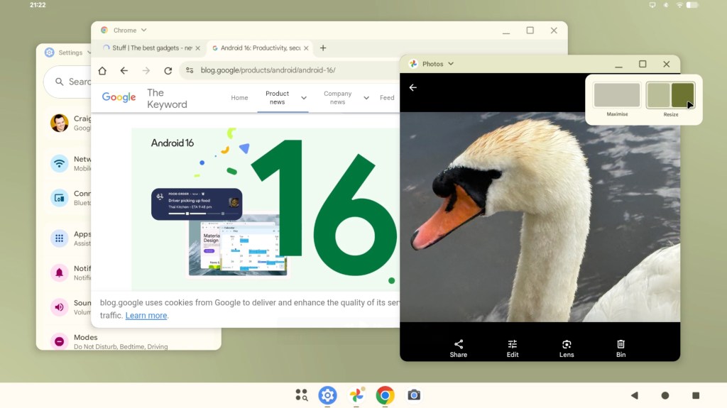 Я пользовался настольным режимом Android 16, а теперь разочарован в своём iPhone