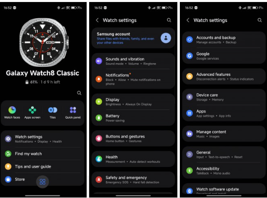 Galaxy Watch8 и Galaxy Watch8 Classic