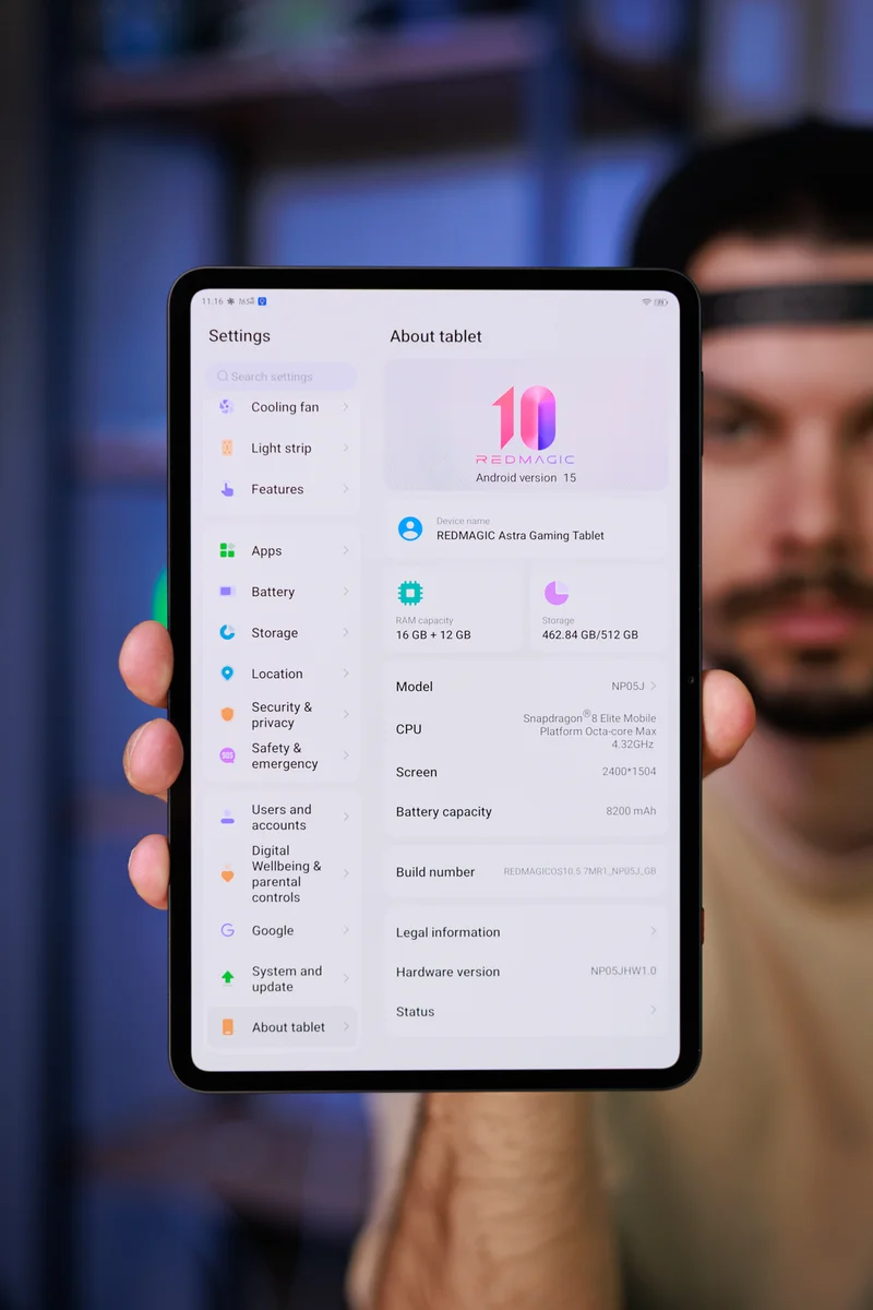 Обзор RedMagic Astra: фурор в мире игровых планшетов? картинка Обзор RedMagic Astra: фурор в мире игровых планшетов? фото