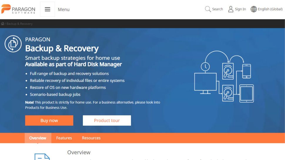Paragon Backup & Recovery