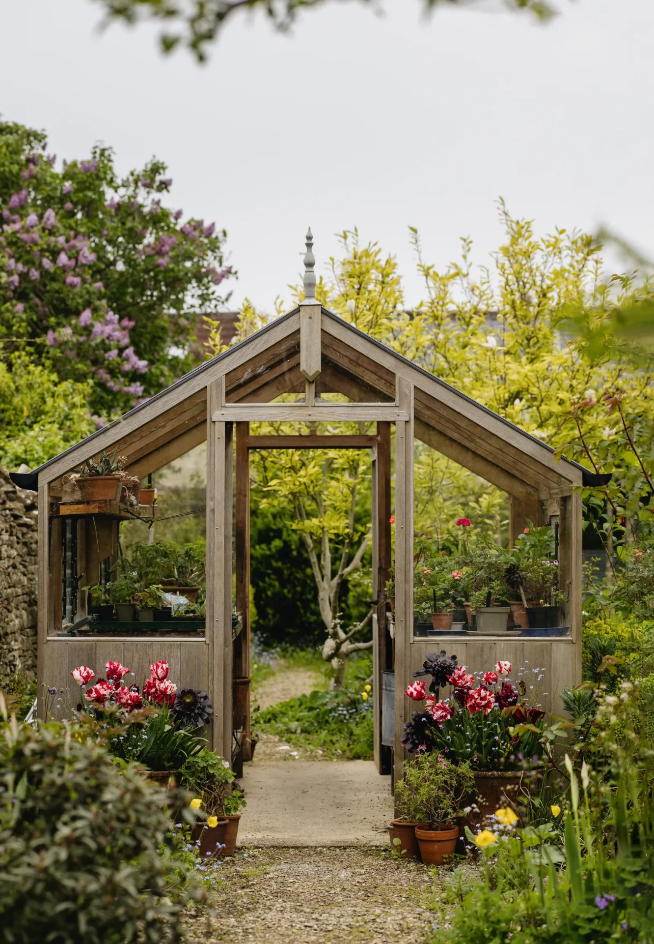 Оформление теплицы – стильные и практичные идеи-4