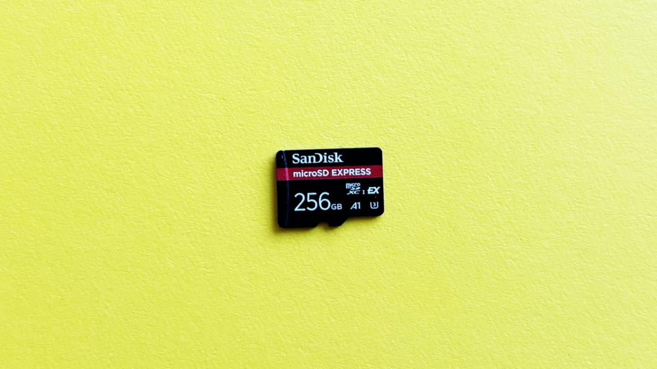 SanDisk microSD Express Card