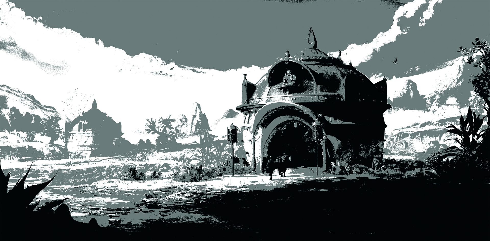 Как рисовать реалистичные локации для концепт-арта в Photoshop и Blender