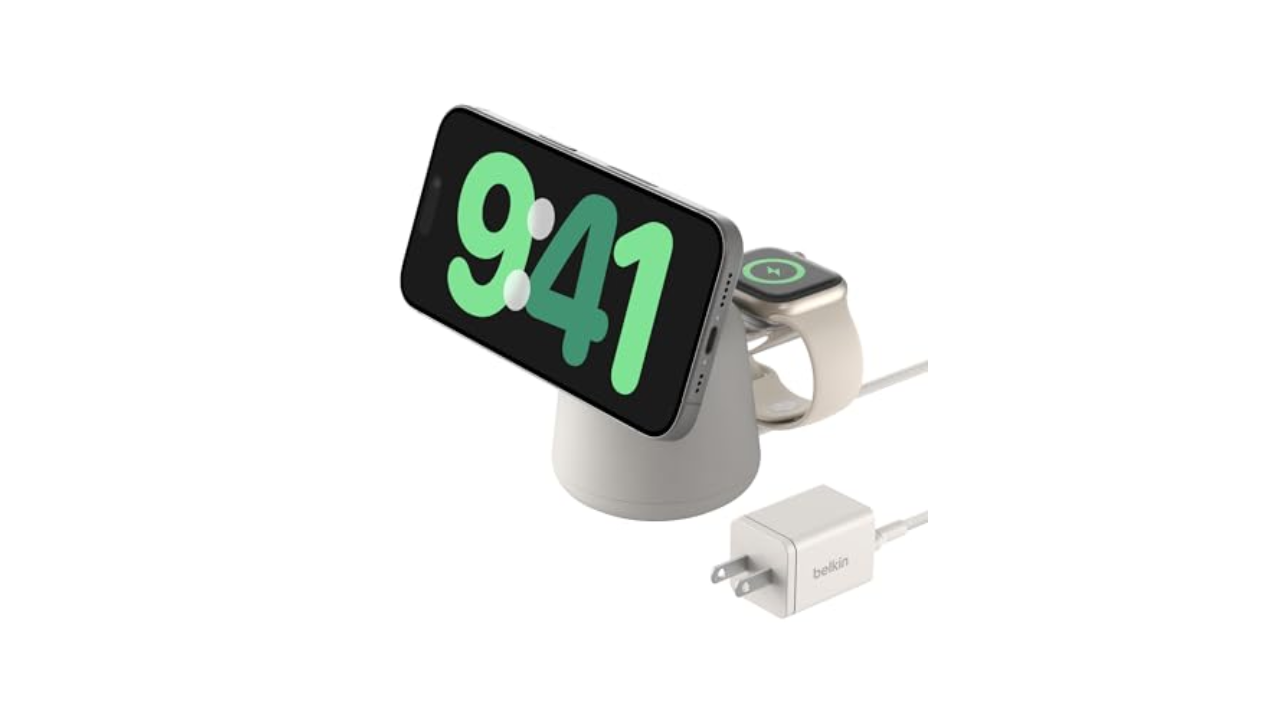 Belkin 2-in-1 MagSafe Wireless Charging Dock