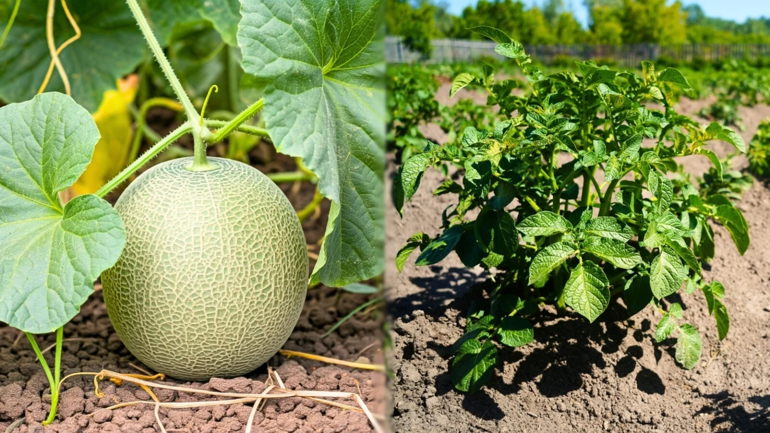 Дыни и картофель