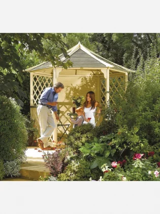 Сад для отдыха круглый год: идеи обустройства и развлечений-7