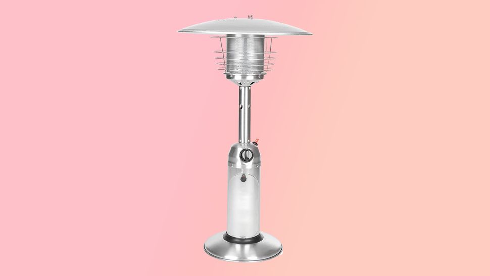 Fire Sense Stainless Steel Table Top Patio Heater-2