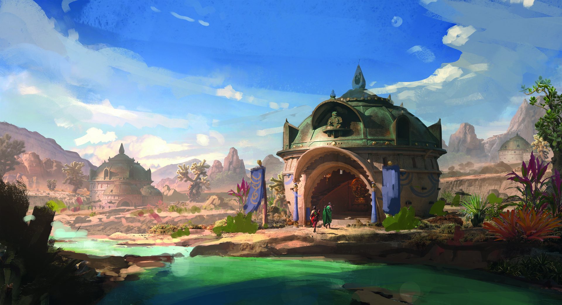 Как рисовать реалистичные локации для концепт-арта в Photoshop и Blender